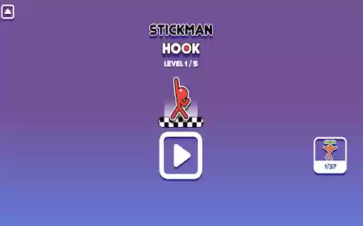 Stickman Hook Unblocked  from Chrome web store to be run with OffiDocs Chromium online