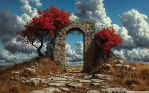 Stone Archway Leading Through Autumn Woods from Chrome web store to be run with OffiDocs Chromium online Stone Archway Leading Through Autumn Woods from Chrome web store to be run with OffiDocs Chromium online