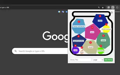 Stones in a Jar  from Chrome web store to be run with OffiDocs Chromium online