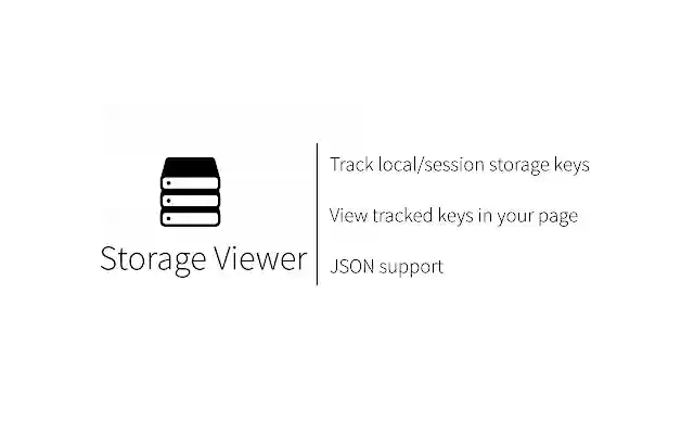 Storage Viewer  from Chrome web store to be run with OffiDocs Chromium online