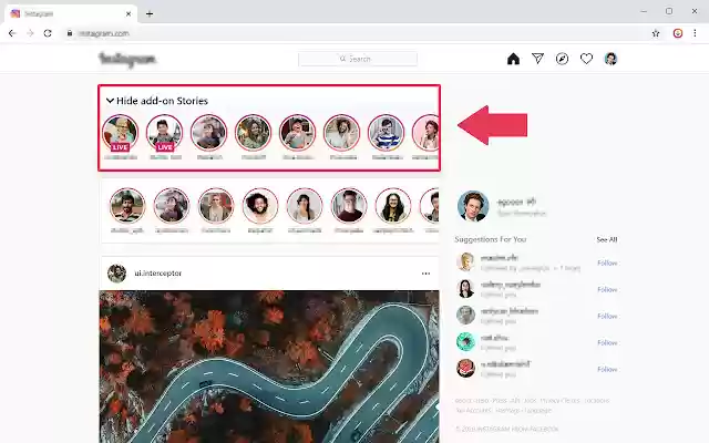 StoriesHub. Stories App for Instagram  from Chrome web store to be run with OffiDocs Chromium online