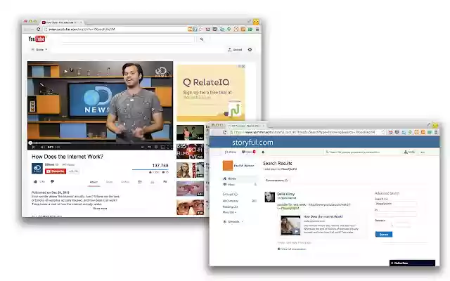 Storyful Yamcheck  from Chrome web store to be run with OffiDocs Chromium online