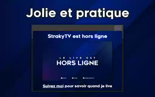 StrakyTV  from Chrome web store to be run with OffiDocs Chromium online