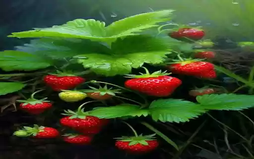 strawberry tree wallpaper  from Chrome web store to be run with OffiDocs Chromium online