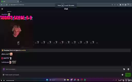 Streamcompanion.app Extension  from Chrome web store to be run with OffiDocs Chromium online