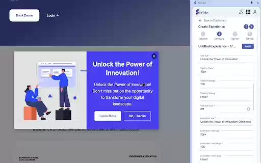 Stride  from Chrome web store to be run with OffiDocs Chromium online