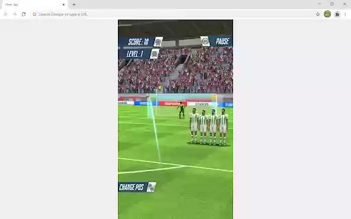 Strike Football Sports Game  from Chrome web store to be run with OffiDocs Chromium online