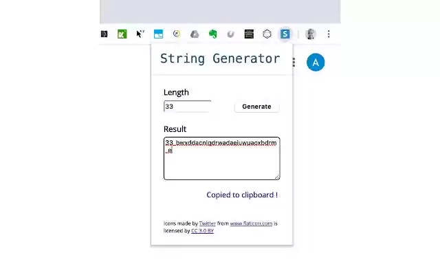 String Generator from Chrome web store to be run with OffiDocs Chromium online String Generator from Chrome web store to be run with OffiDocs Chromium online
