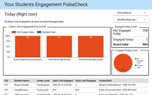 Student Engagement  from Chrome web store to be run with OffiDocs Chromium online