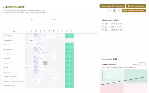Study Tools voor Magister  from Chrome web store to be run with OffiDocs Chromium online