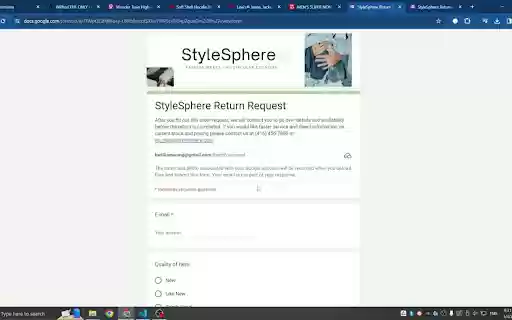 StyleSphere  from Chrome web store to be run with OffiDocs Chromium online