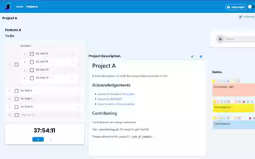 StyloDash  from Chrome web store to be run with OffiDocs Chromium online