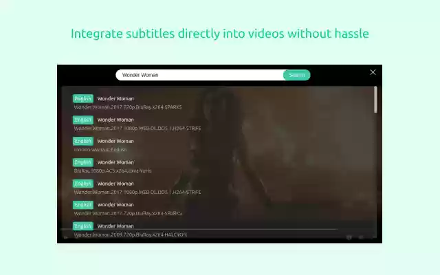 Suberflix  from Chrome web store to be run with OffiDocs Chromium online
