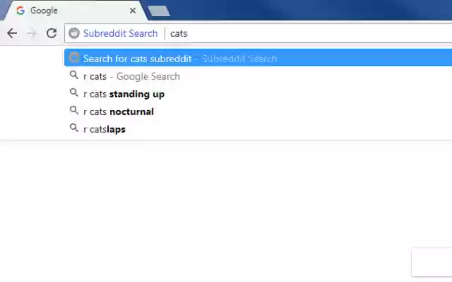 Subreddit Search  from Chrome web store to be run with OffiDocs Chromium online
