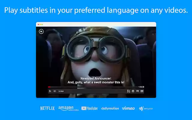 Substital: agregue subtítulos a videos y películas desde la tienda web de Chrome para que se ejecuten con OffiDocs Chromium en línea