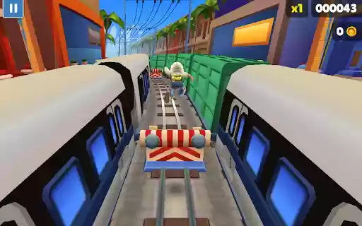 Subway Surfer Official  from Chrome web store to be run with OffiDocs Chromium online