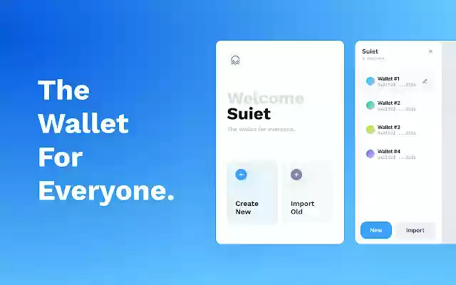 Suiet | Sui Wallet from Chrome web store to be run with OffiDocs Chromium online Suiet | Sui Wallet from Chrome web store to be run with OffiDocs Chromium online