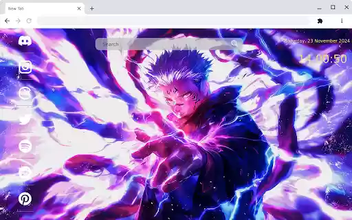 Sukuna: Dominant Live Wallpaper  from Chrome web store to be run with OffiDocs Chromium online