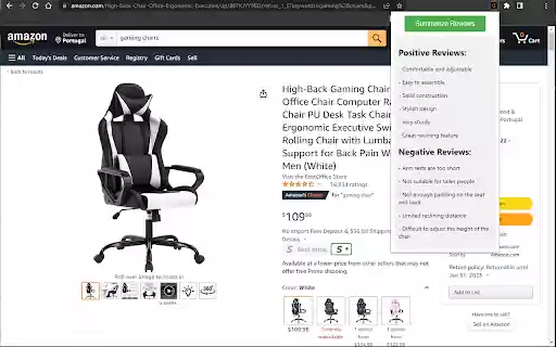 Summarize Product Reviews in one Click! from Chrome web store to be run with OffiDocs Chromium online Summarize Product Reviews in one Click! from Chrome web store to be run with OffiDocs Chromium online