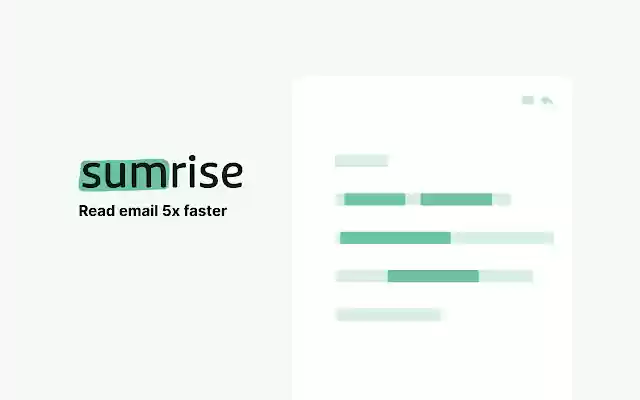 Sumrise  from Chrome web store to be run with OffiDocs Chromium online