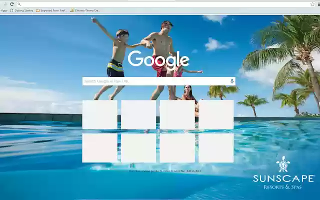 Sunscape Resorts Theme  from Chrome web store to be run with OffiDocs Chromium online