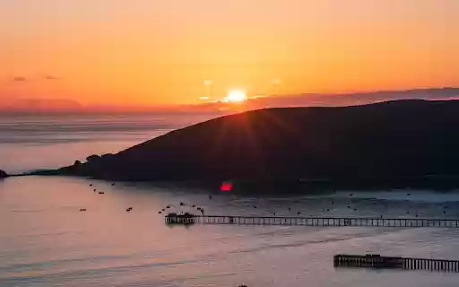 sunset and mountains  from Chrome web store to be run with OffiDocs Chromium online