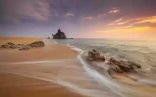 Sunset Beach Theme  from Chrome web store to be run with OffiDocs Chromium online