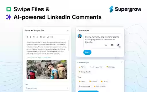 Supergrow.ai Extension from Chrome web store to be run with OffiDocs Chromium online Supergrow.ai Extension from Chrome web store to be run with OffiDocs Chromium online