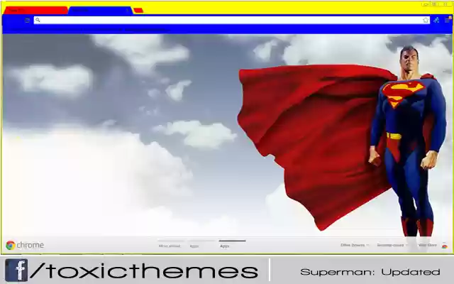 Superman Blue by toxic из интернет-магазина Chrome будет работать с OffiDocs Chromium онлайн