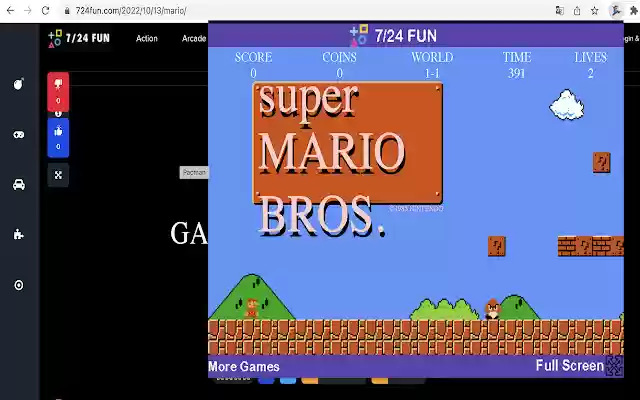 Super Mario Bros HTML 5 - Jogos Gratis Pro 