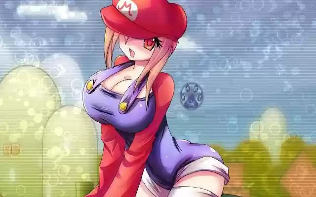 Super Mario Girl 1366x768 ຈາກ Chrome web store ທີ່ຈະດໍາເນີນການກັບ OffiDocs Chromium ອອນໄລນ໌