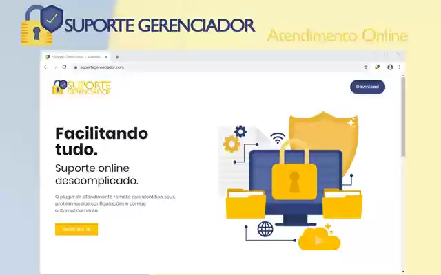 Suporte Gerenciador  from Chrome web store to be run with OffiDocs Chromium online