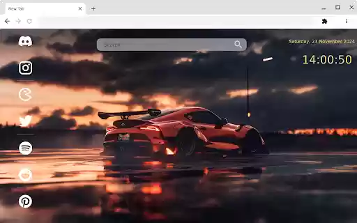 Supra Sunset Live Wallpaper  from Chrome web store to be run with OffiDocs Chromium online