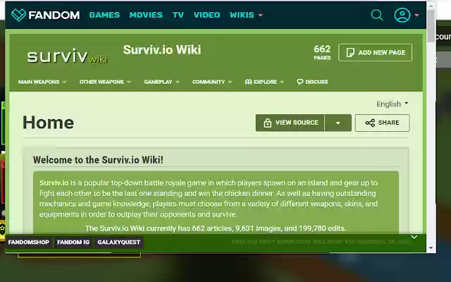 Surviv.io Wiki Extension from Chrome web store to be run with OffiDocs Chromium online Surviv.io Wiki Extension from Chrome web store to be run with OffiDocs Chromium online