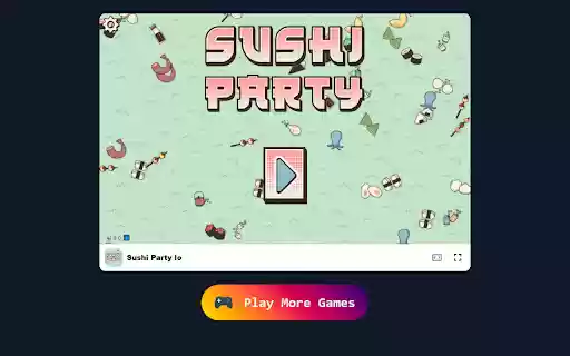 Sushi Party Io Multiplayer  Animal  Arcade Game  from Chrome web store to be run with OffiDocs Chromium online