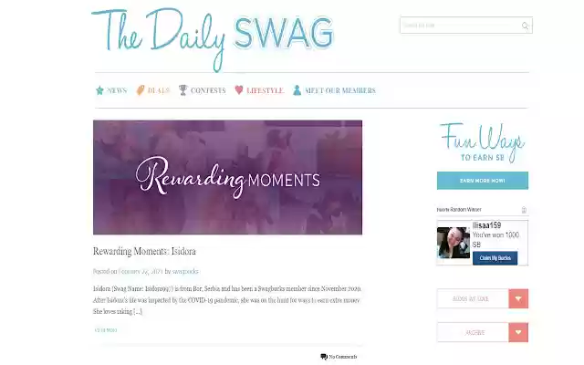 Swagbucks Hourly Winner Alert  from Chrome web store to be run with OffiDocs Chromium online