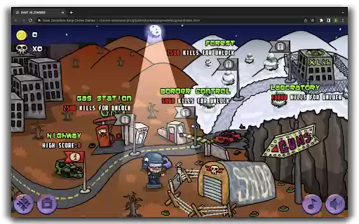 Swat vs Zombies HTML5 Game  from Chrome web store to be run with OffiDocs Chromium online