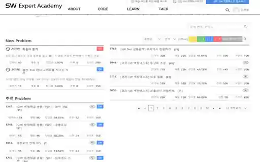 swea 정답 뱃지 필터  from Chrome web store to be run with OffiDocs Chromium online