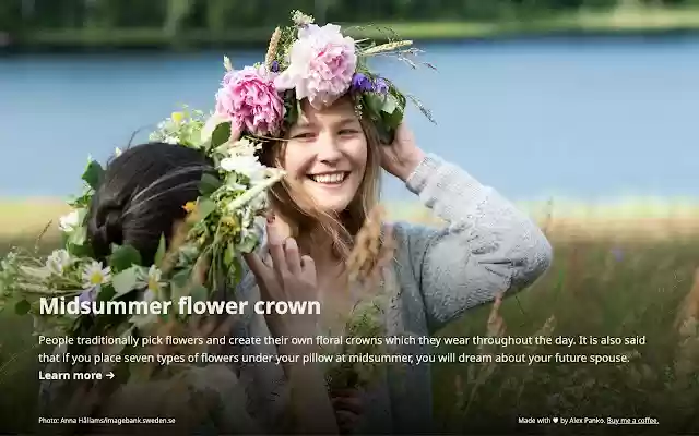 Sweden 365  from Chrome web store to be run with OffiDocs Chromium online