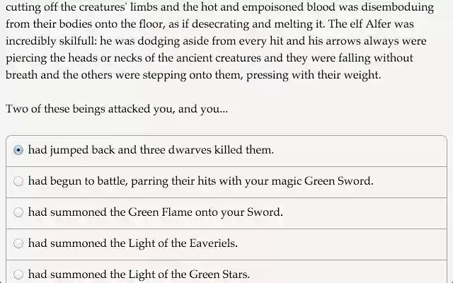 Sword of the Elements  from Chrome web store to be run with OffiDocs Chromium online