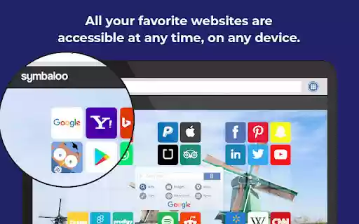 Symbaloo Homepage  from Chrome web store to be run with OffiDocs Chromium online