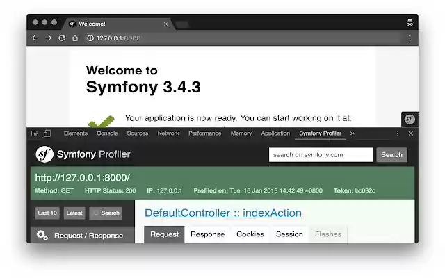 Symfony Profiler from Chrome web store to be run with OffiDocs Chromium online Symfony Profiler from Chrome web store to be run with OffiDocs Chromium online