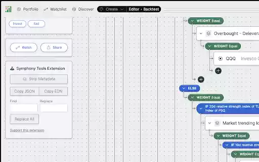 Symphony Tools Extension  from Chrome web store to be run with OffiDocs Chromium online