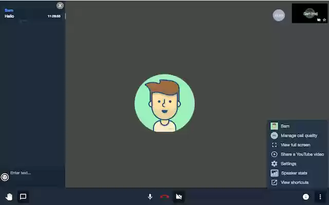 SYP Jitsi Desktop Streamer  from Chrome web store to be run with OffiDocs Chromium online