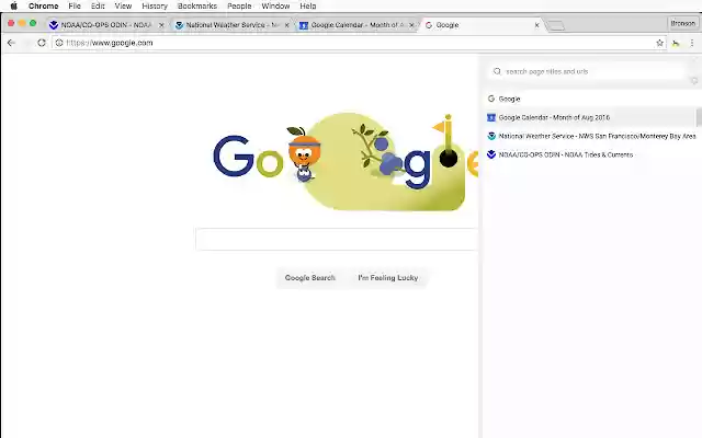 Tab Application Switcher  from Chrome web store to be run with OffiDocs Chromium online