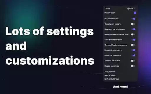 Tabber Tab Organizer  from Chrome web store to be run with OffiDocs Chromium online