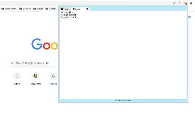 TabbyNotes from Chrome web store to be run with OffiDocs Chromium online TabbyNotes from Chrome web store to be run with OffiDocs Chromium online
