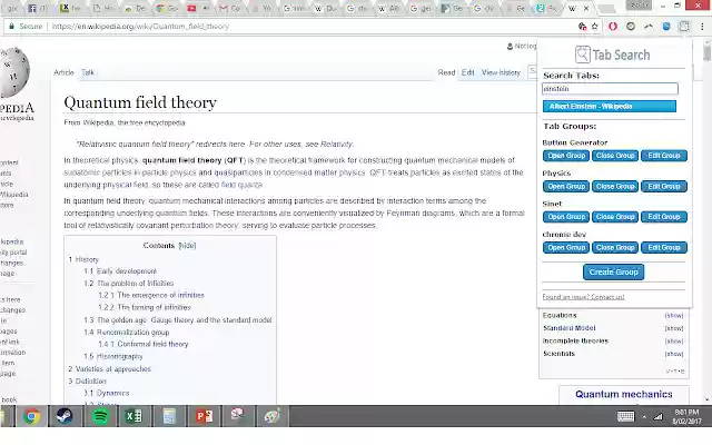TabCorral  from Chrome web store to be run with OffiDocs Chromium online