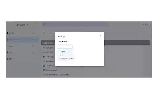 Tab Filter  from Chrome web store to be run with OffiDocs Chromium online