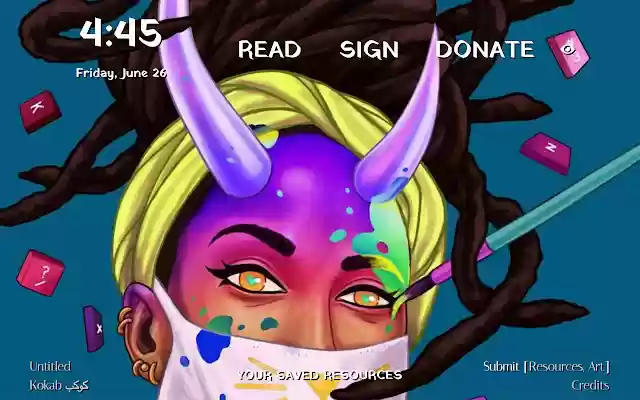 Tab for Black Lives Matter  from Chrome web store to be run with OffiDocs Chromium online